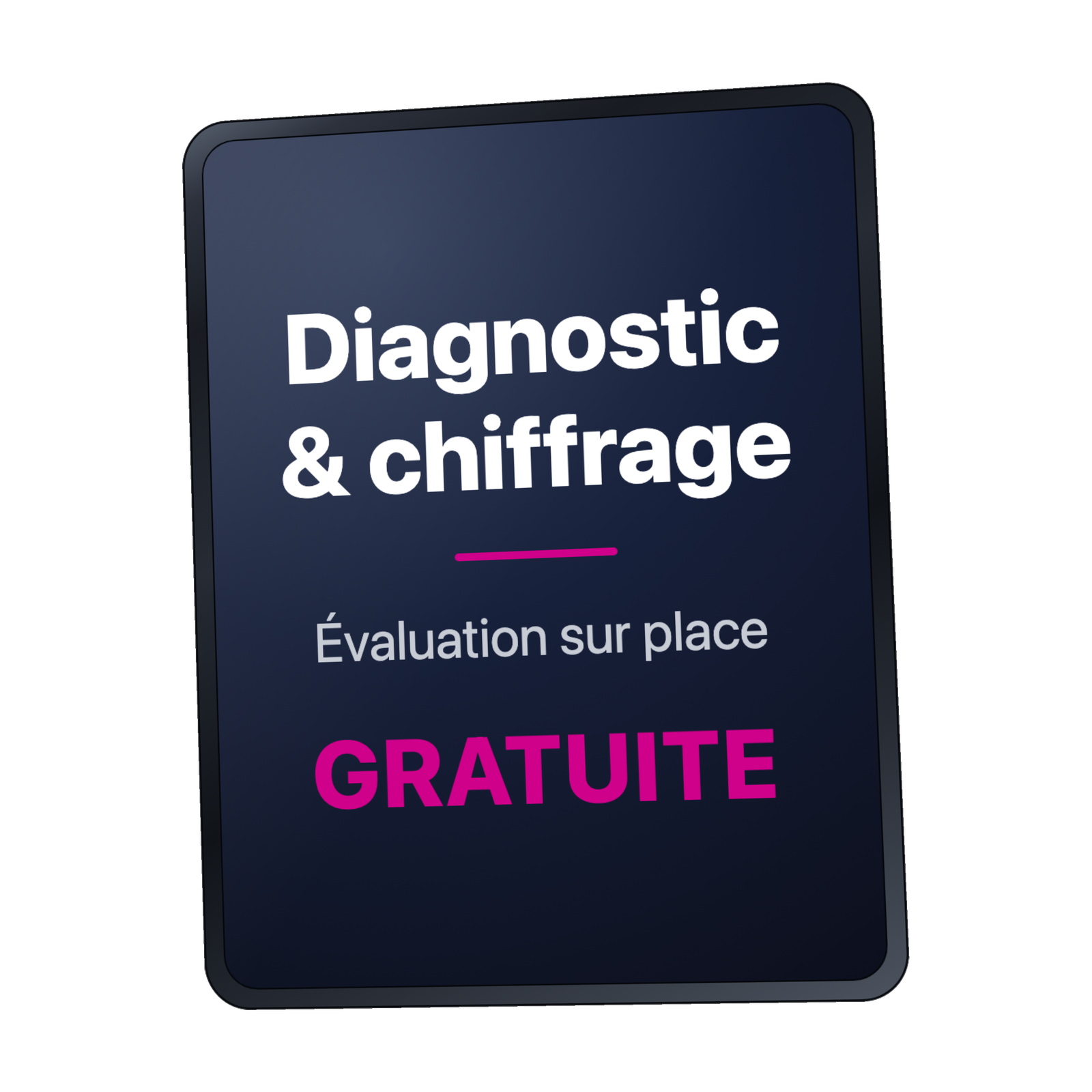 Visite &amp; devis pour l'AG